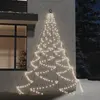 vidaXL LED-Wandbaum mit Metallhaken 260 LED Warmweiß 3m Indoor Outdoor