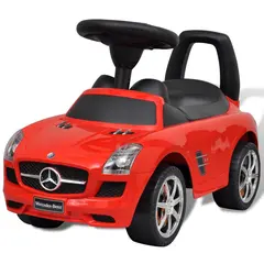 vidaXL Mercedes Benz Kinderauto Fußantrieb Rot