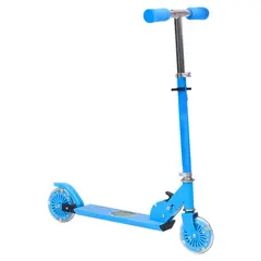vidaXL 2-Rad-Kinderroller mit Verstellbarem Aluminium-Lenker Blau