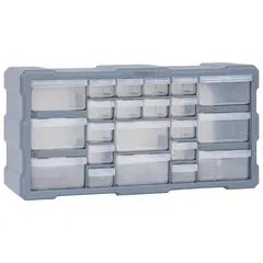 vidaXL Multi-Schubladen-Organizer mit 22 Schubladen 49x16x25,5 cm