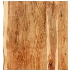 vidaXL Badezimmer-Waschtischplatte Massivholz Akazie 58x55x3,8 cm