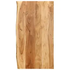vidaXL Badezimmer-Waschtischplatte Massivholz Akazie 100x55x2,5 cm