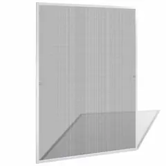 Insektengitter für Fenster 120 x 140 cm weiß
