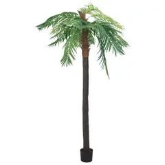 vidaXL Künstliche Palme Phönix mit Topf 305 cm Grün