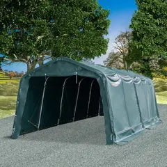 vidaXL Stahlrahmen für Zelt 3,3x8 m