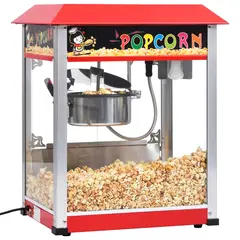 vidaXL Popcornmaschine mit Teflon-Kochtopf 1400 W