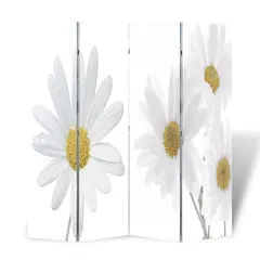 vidaXL Raumteiler klappbar 160 x 170 cm Blume
