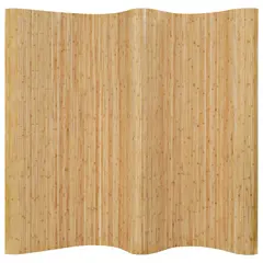vidaXL Raumteiler Bambus 250x165 cm Natur