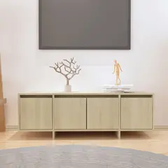 vidaXL TV-Schrank Sonoma-Eiche 120x30x40,5 cm Holzwerkstoff