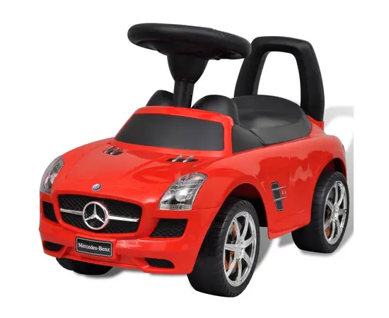 vidaXL Mercedes Benz Kinderauto Fußantrieb Rot