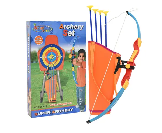 vidaXL Bogenschießen-Set mit Zielscheibe für Kinder