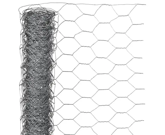 Nature Sechseckgeflecht 1x10 m 25 mm Verzinkter Stahl