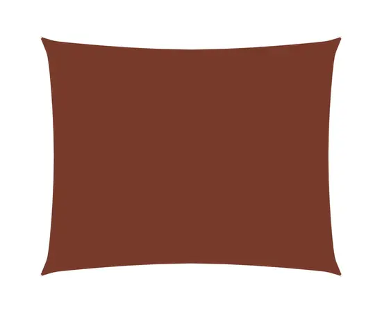 vidaXL Sonnensegel Oxford-Gewebe Rechteckig 2x3,5 m Terracotta-Rot