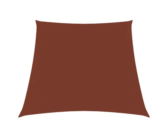 vidaXL Sonnensegel Oxford-Gewebe Trapezförmig 3/4x2 m Terracotta-Rot