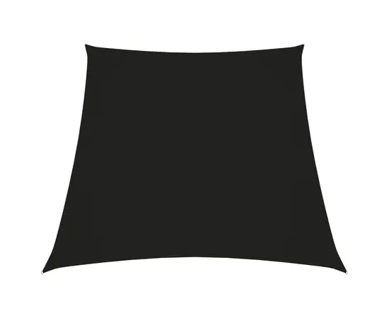 vidaXL Sonnensegel Oxford-Gewebe Trapezförmig 3/4x2 m Schwarz