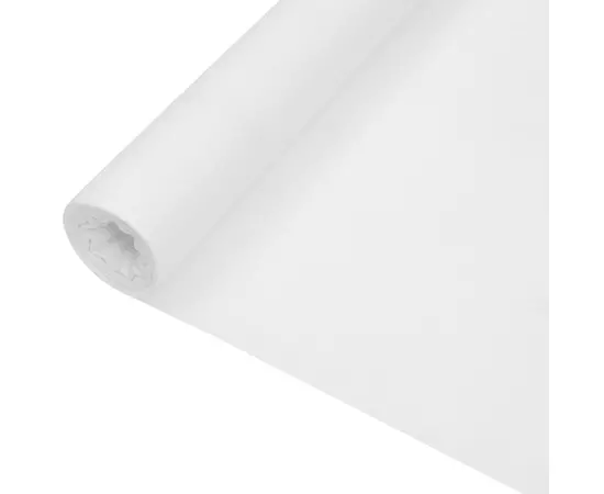 vidaXL Zaunblende Weiß 3,6x50 m HDPE 150 g/m²