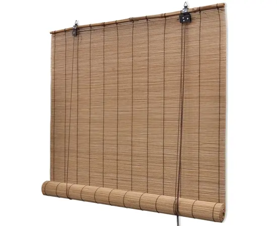 Braunes Bambusrollo 80 x 160 cm