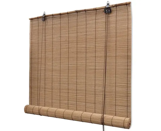 Braunes Bambusrollo 150 x 220 cm
