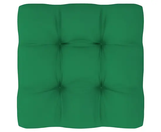 vidaXL Palettensofa-Kissen Grün 70x70x10 cm