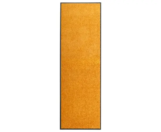 vidaXL Fußmatte Waschbar Orange 60x180 cm