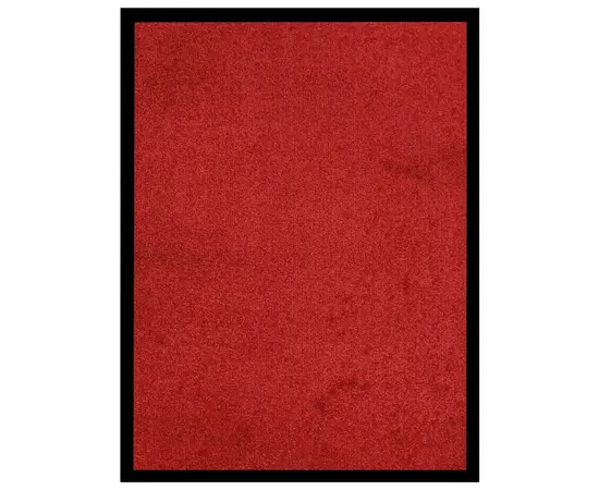 vidaXL Fußmatte Rot 40x60 cm