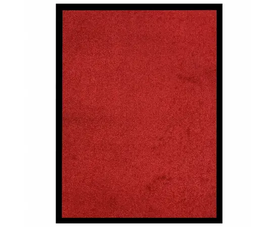 vidaXL Fußmatte Rot 60x80 cm