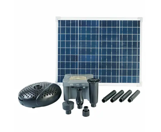 Ubbink SolarMax 2500 Set mit Solarmodul, Pumpe und Batterie