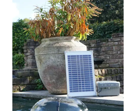 Ubbink Gartenbrunnen-Pumpen-Set SolarMax 600