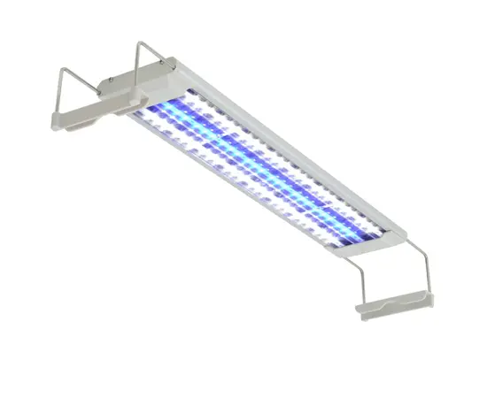 vidaXL Aquarium LED-Lampe 50-60 cm Aluminium IP67
