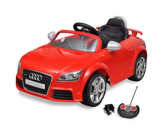 Audi TT RS Aufsitz-Auto für Kinder mit Fernsteuerung Rot