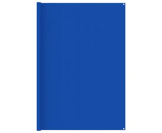 vidaXL Zeltteppich 250x600 cm Blau HDPE